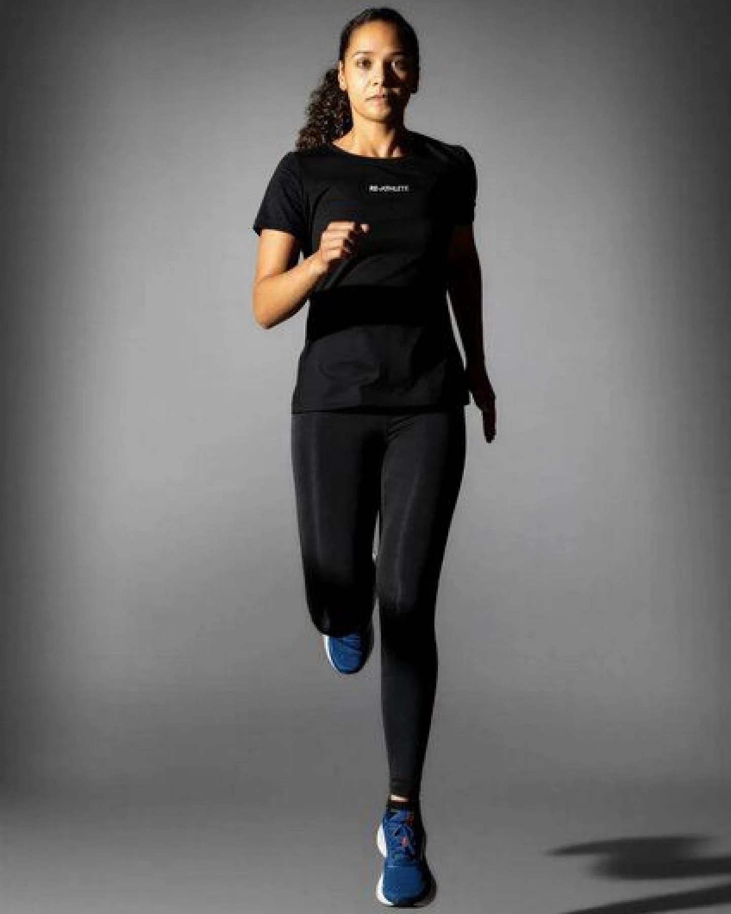 Re-Athlete CORE Bambus Damen Shirt - black – Ansicht 3