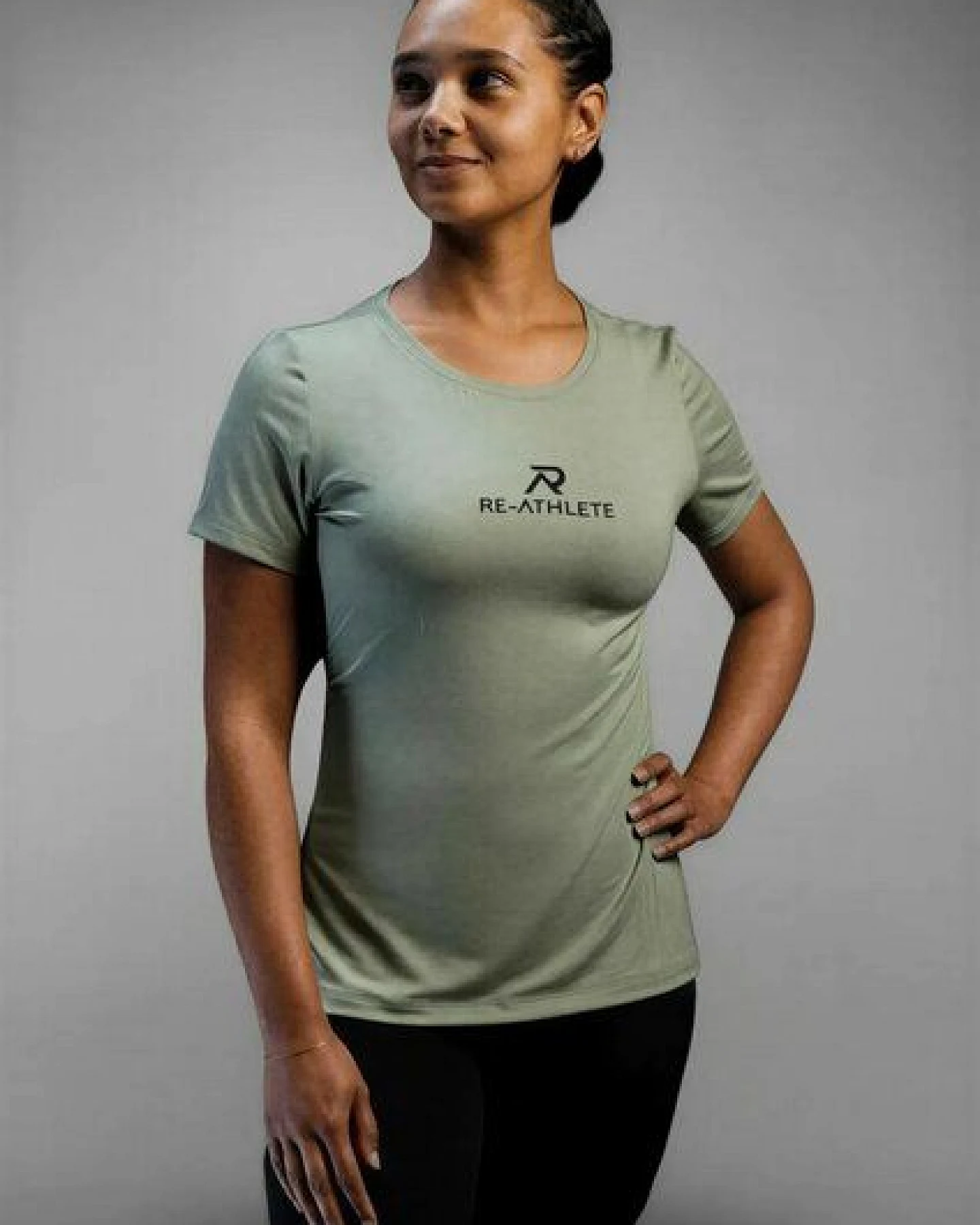 Re-Athlete PRIME Bambus Damen Shirt - mint – Ansicht 3