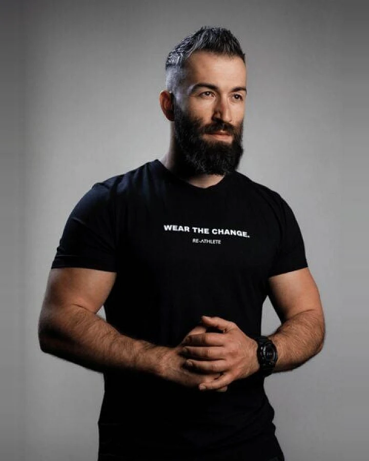 Re-Athlete CHANGE Bambus Herren Shirt - black