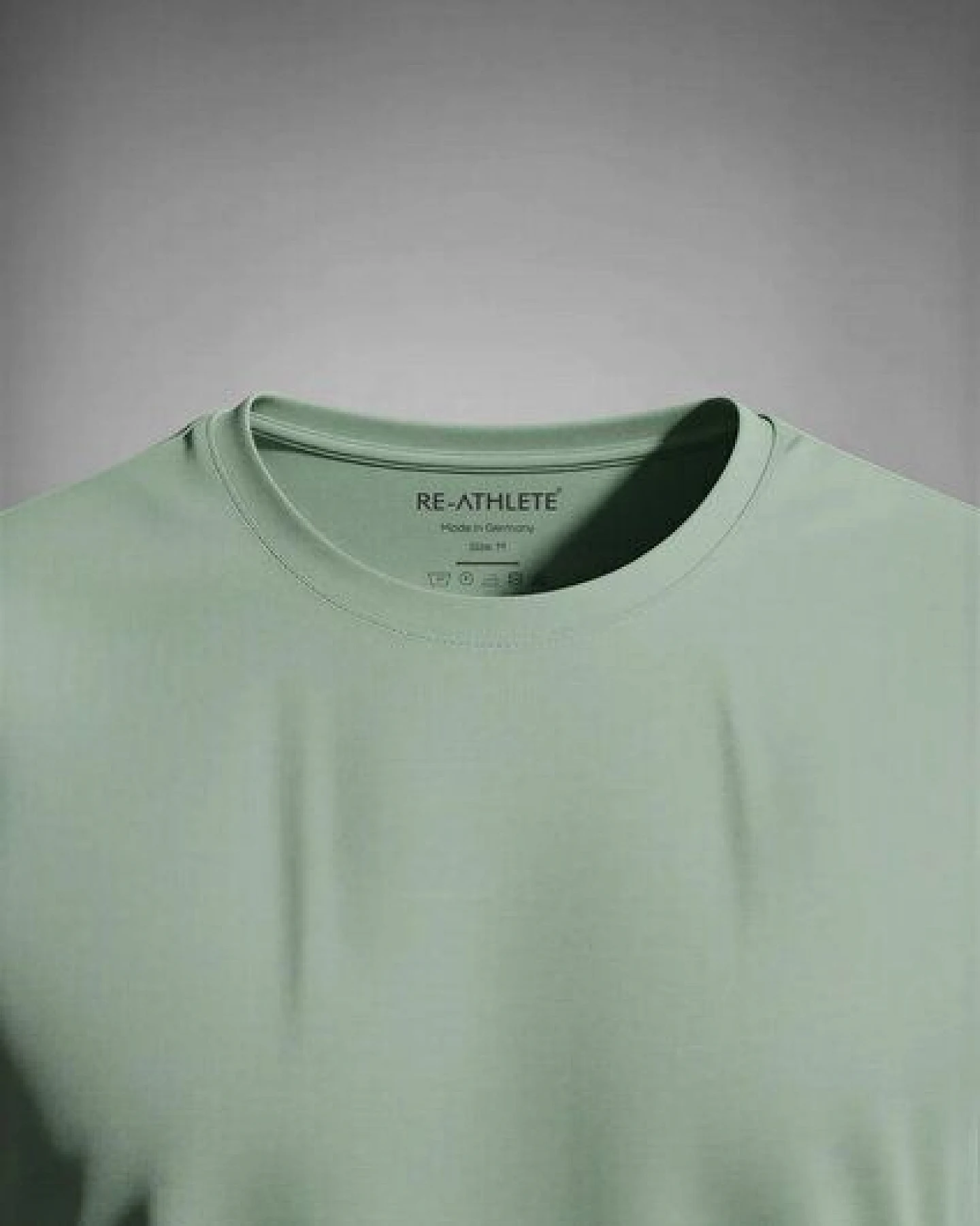 Re-Athlete SUMMIT Bambus Herren Shirt - mint – Ansicht 4