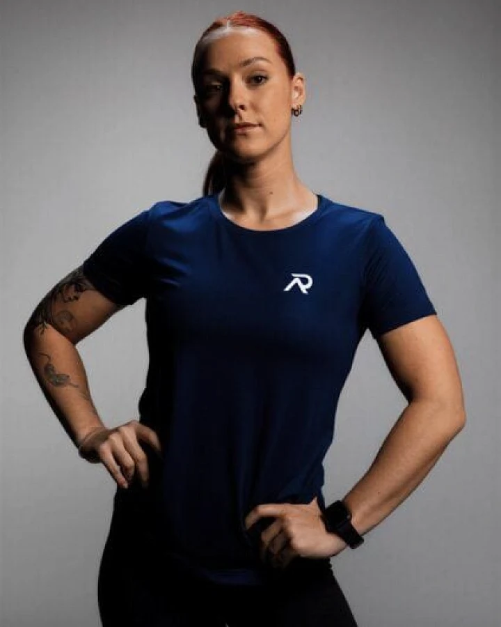 Re-Athlete ICON Bambus-Viskose Damen Shirt - navy