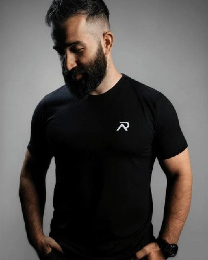 Re-Athlete ICON Bambus Herren Shirt - black