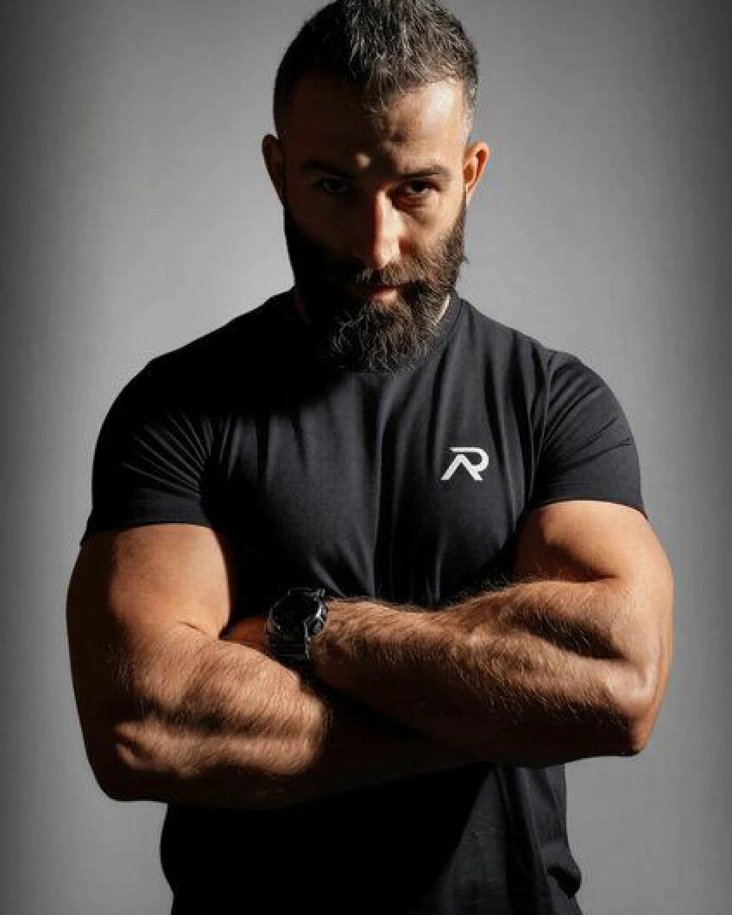 Re-Athlete ICON Bambus Herren Shirt - black – Ansicht 3