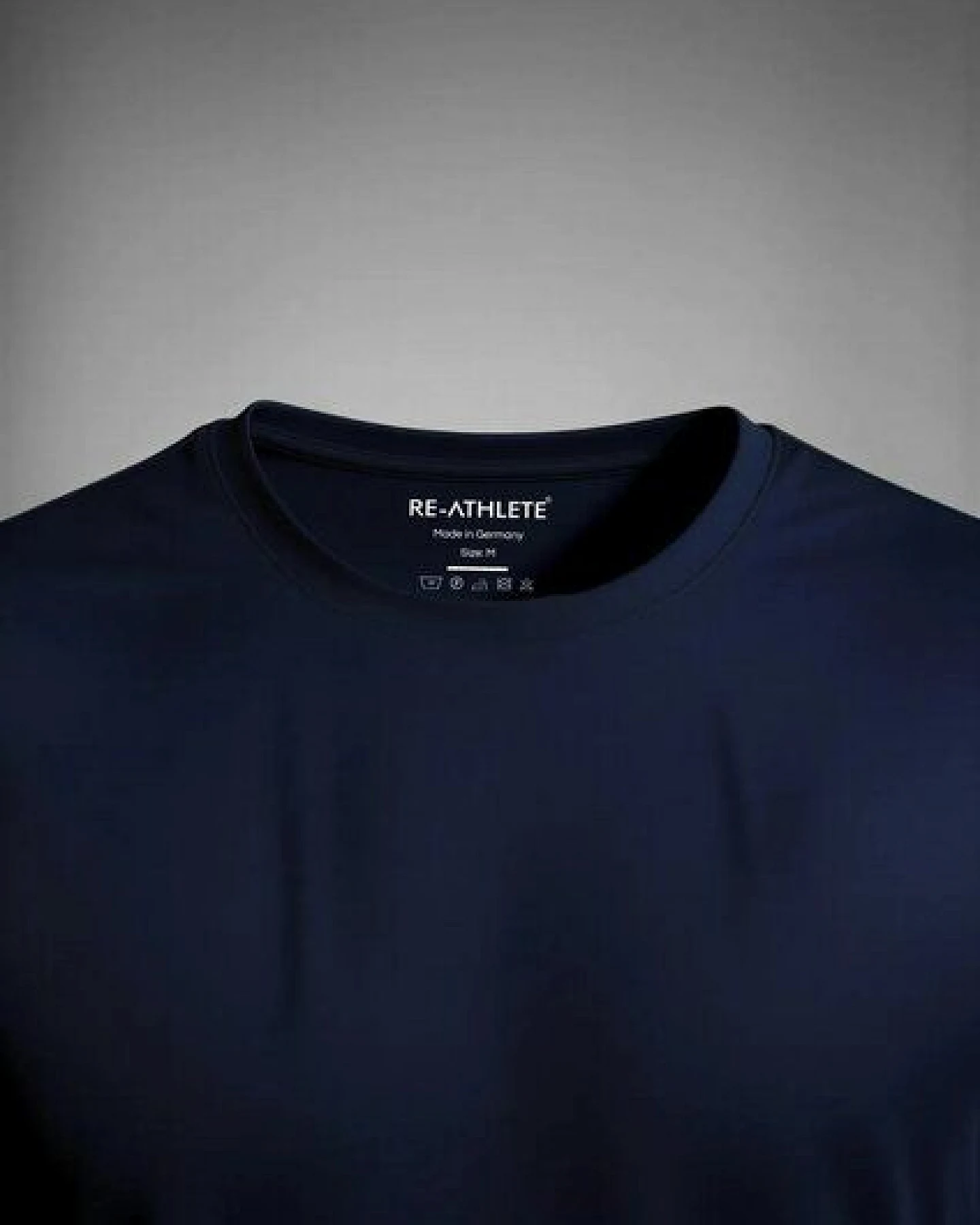 Re-Athlete RIVAL Bambus Herren Shirt - navy – Ansicht 3