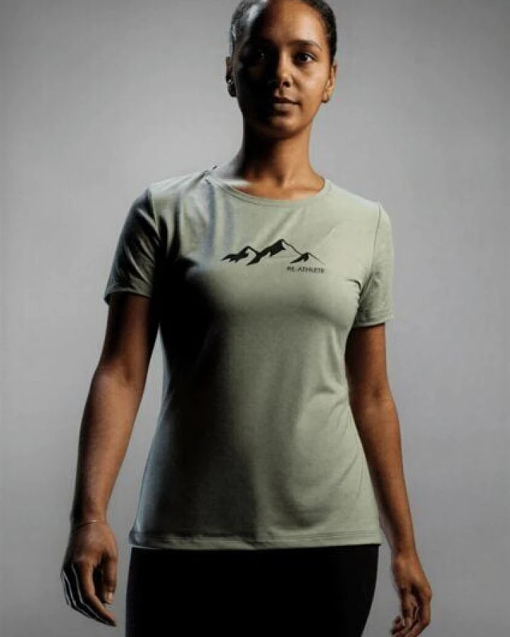 Re-Athlete SUMMIT Bambus Damen Shirt - mint