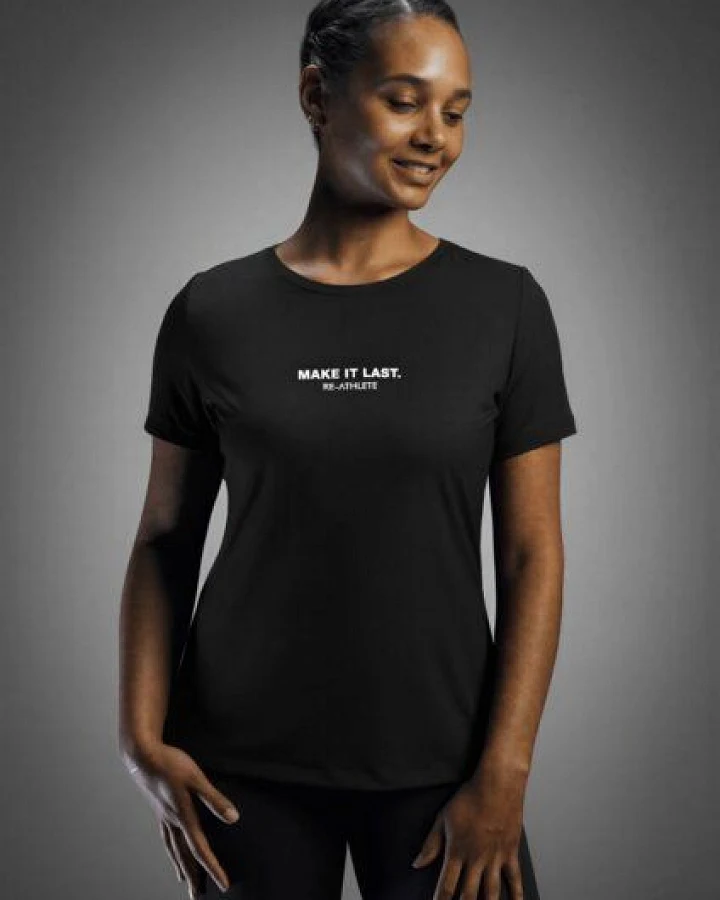 Re-Athlete LAST Bambus Damen Shirt - black