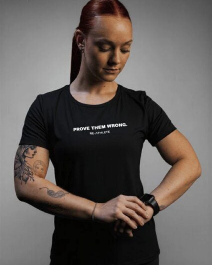 Re-Athlete PROVE Bambus Damen Shirt - black