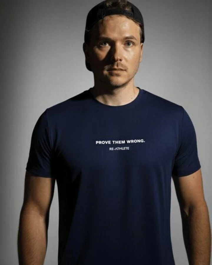 Re-Athlete PROVE Bambus Herren Shirt - navy