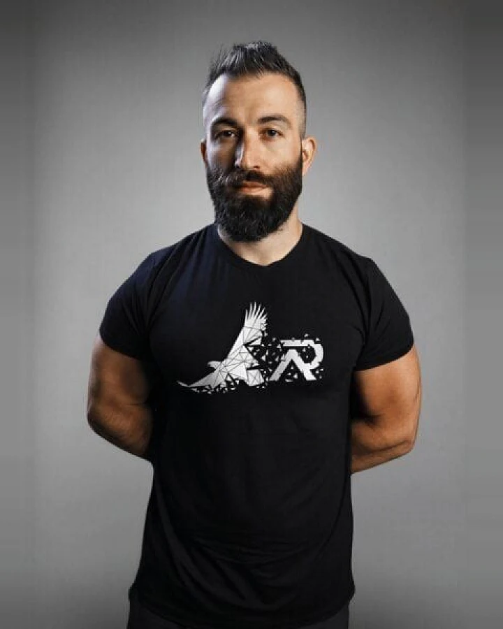 Re-Athlete HORIZONS Bambus Herren Shirt - black