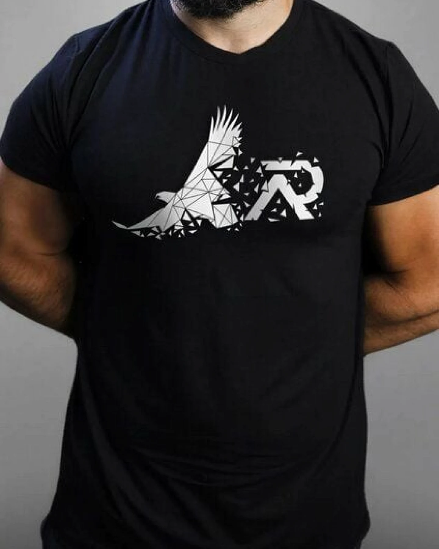 Re-Athlete HORIZONS Bambus Herren Shirt - black – Ansicht 2