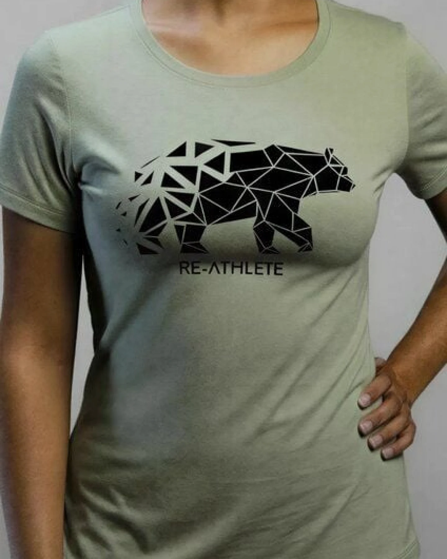 Re-Athlete WILDLIFE Bambus Damen Shirt - mint – Ansicht 2