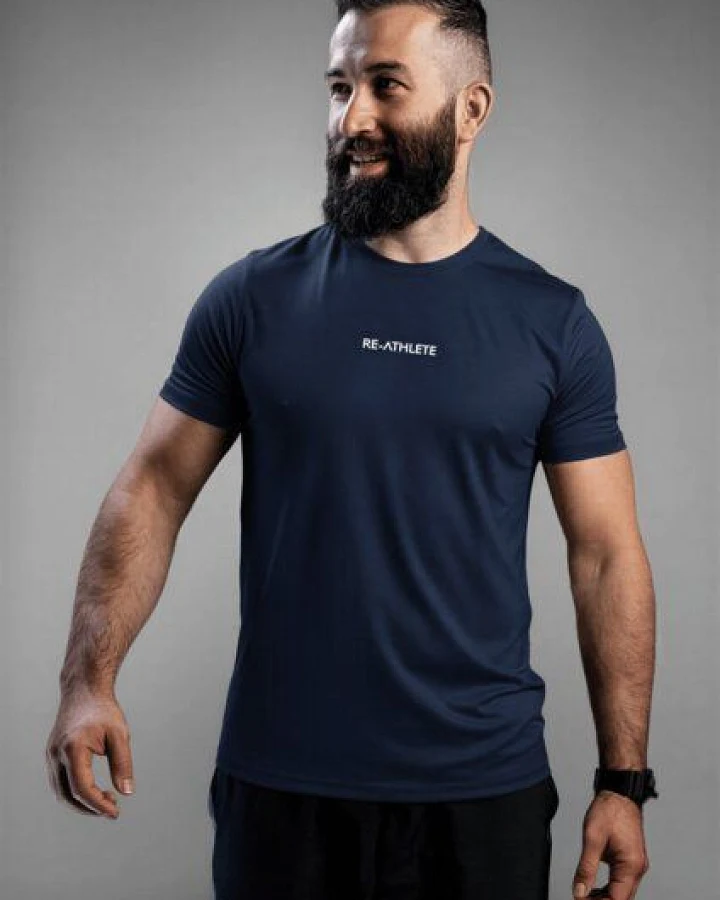Re-Athlete CORE Bambus Herren Shirt - navy