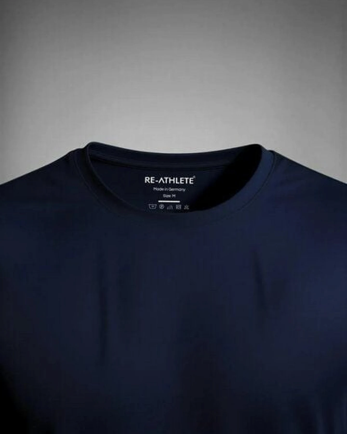 Re-Athlete CORE Bambus Herren Shirt - navy – Ansicht 4