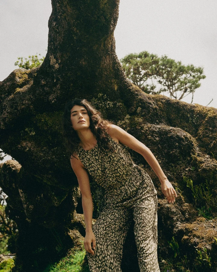 Jumpsuit Staine Pure Leo Dark Braun