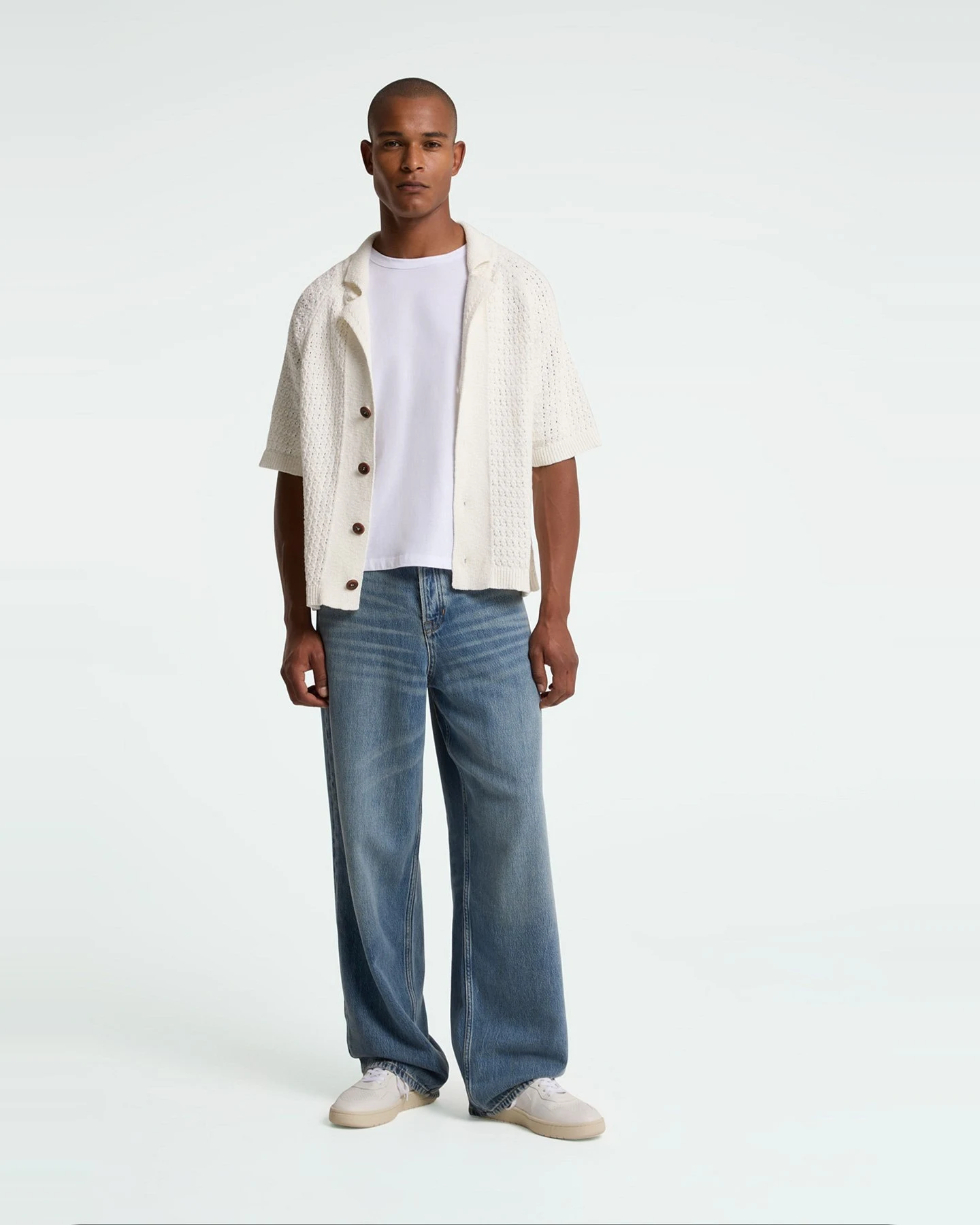 Hemd Kurz Egino Off White – Ansicht 3