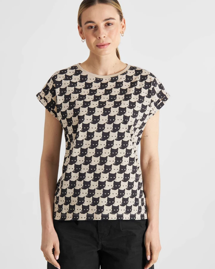 T-Shirt Visby Pepita Cats