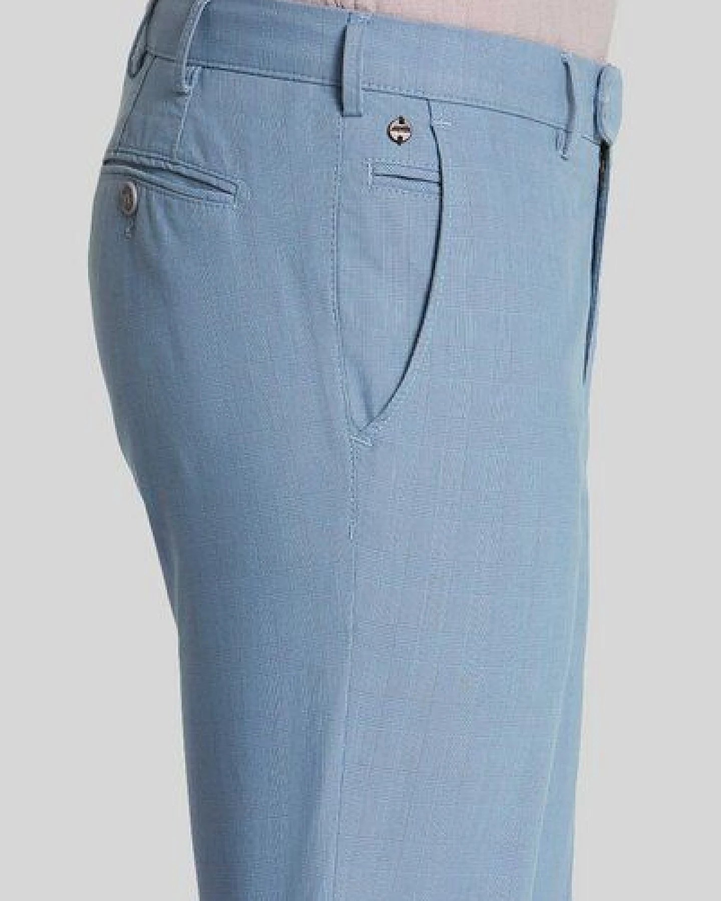 MEYER SOMMER- CHINO BAUMWOLLCHECK – Ansicht 3