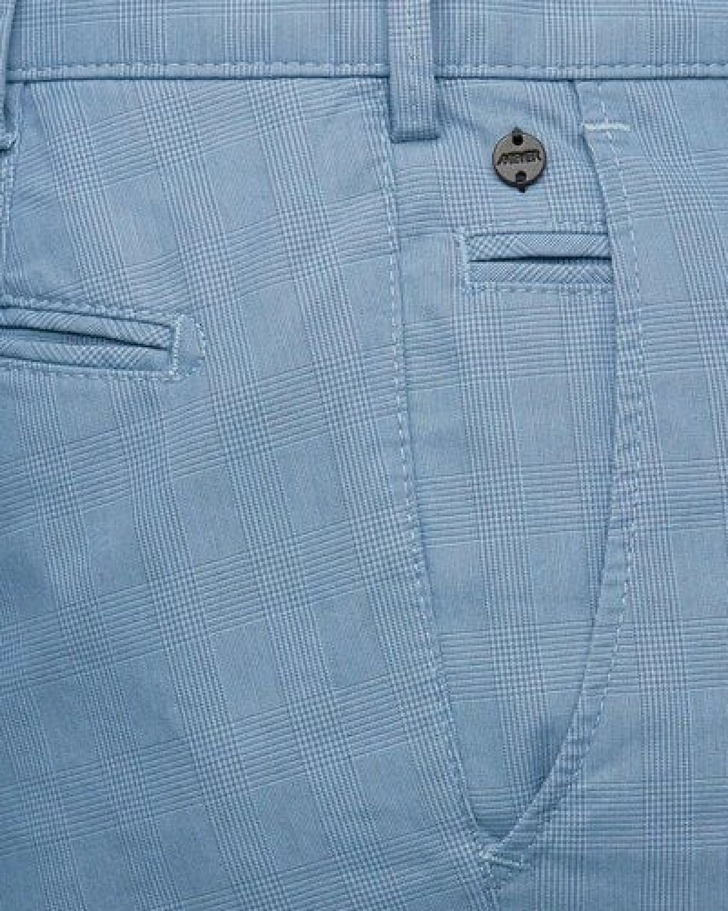 MEYER SOMMER- CHINO BAUMWOLLCHECK – Ansicht 4