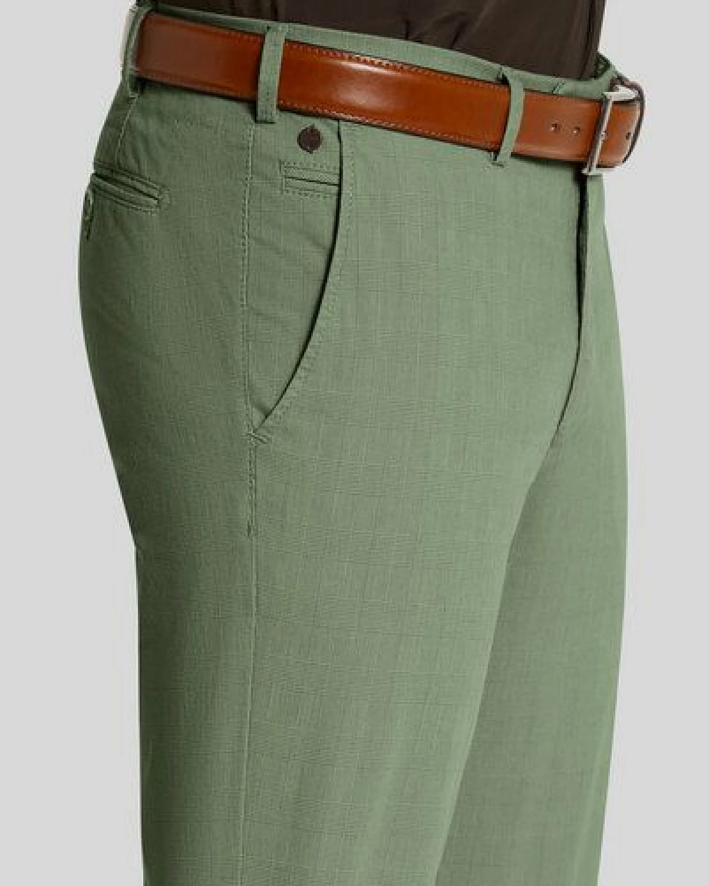 MEYER SOMMER- CHINO BAUMWOLLCHECK – Ansicht 3