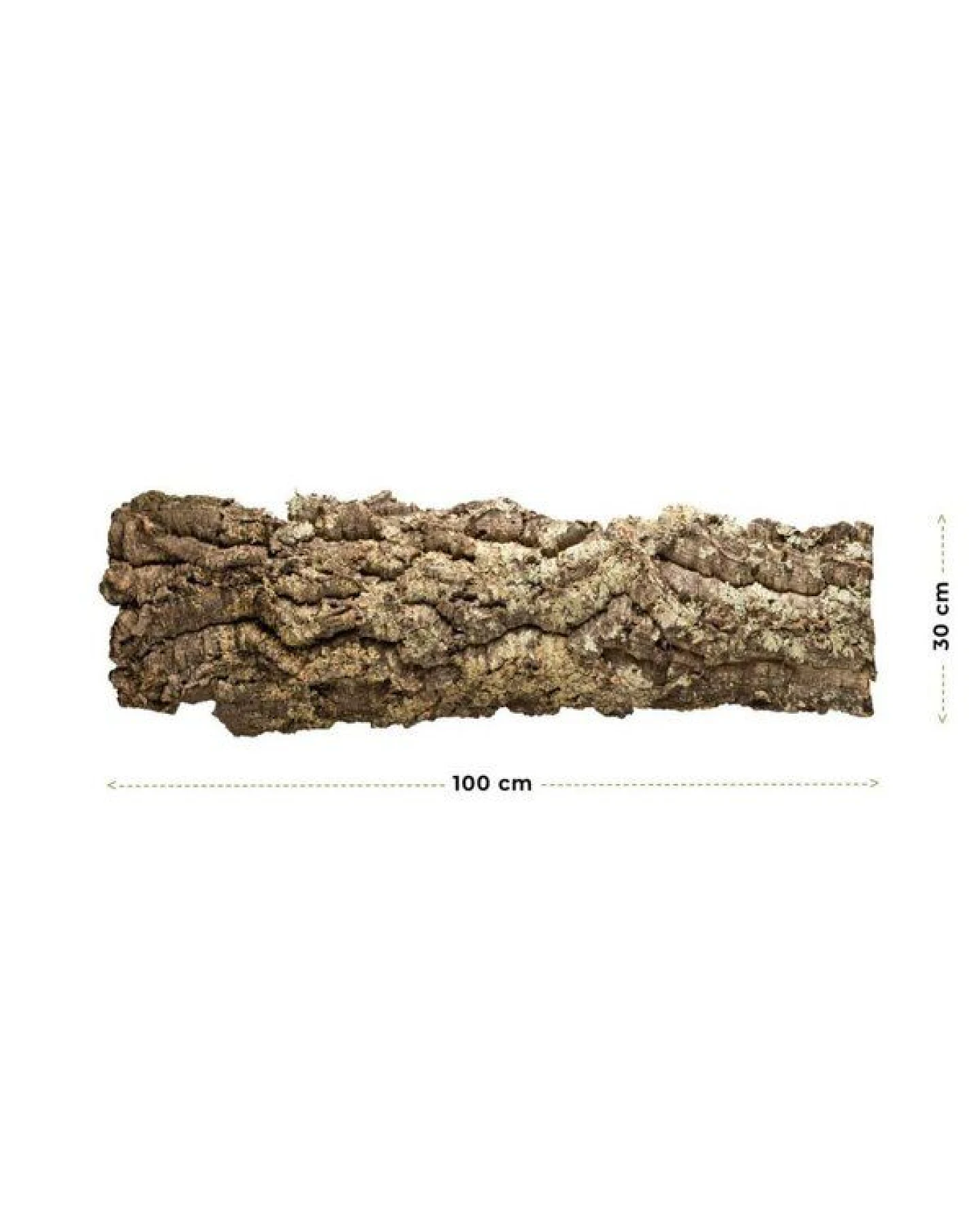Kork-Deko Korkrinde: XXL Korkstück, 100 x 30 cm – Ansicht 2