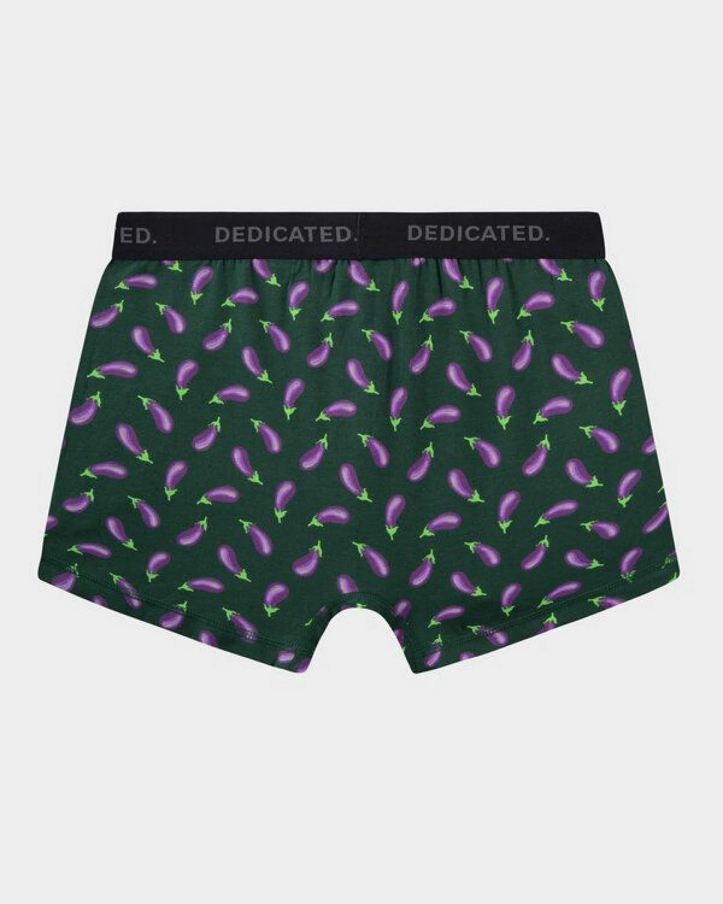 DEDICATED Boxershorts Kalix Egg Plant - Dark Green – Ansicht 2