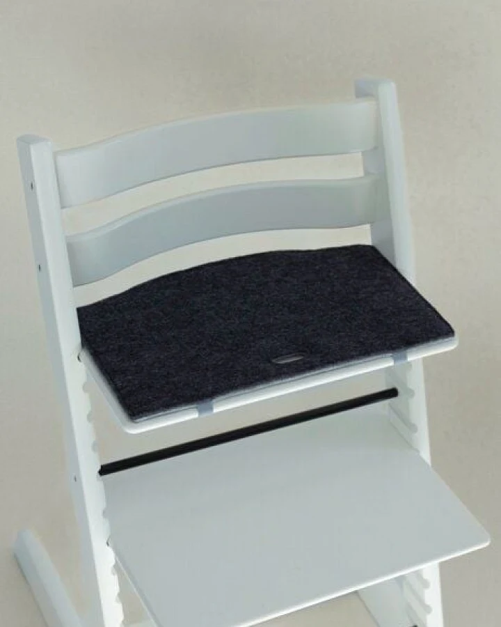 easy and green Hochstuhl Sitzkissen kompatibel mit Stokke Tripp Trapp aus Wollfilz