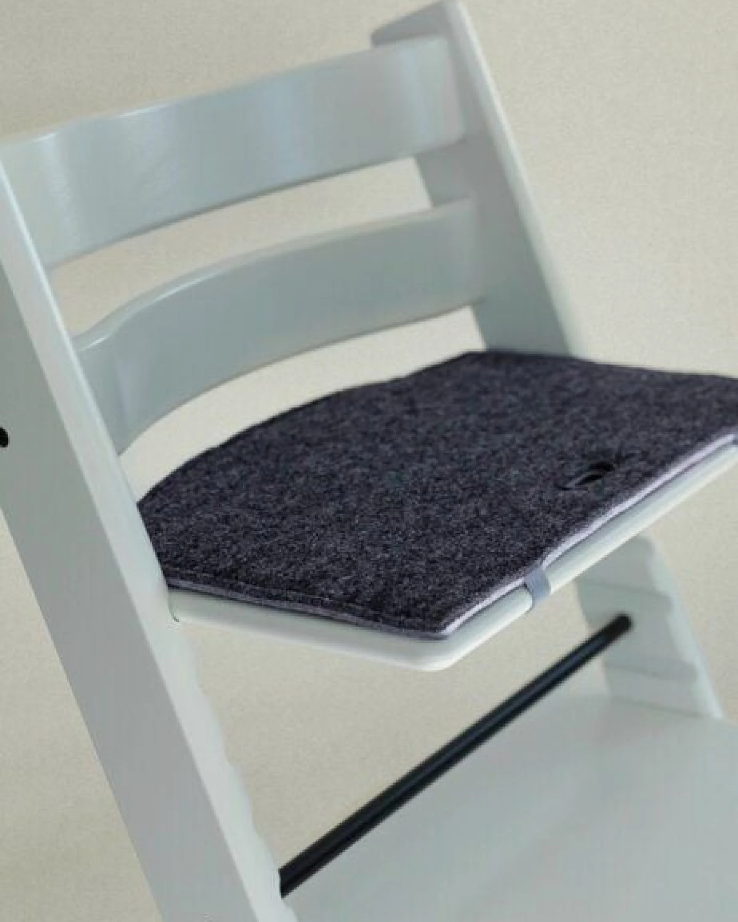 easy and green Hochstuhl Sitzkissen kompatibel mit Stokke Tripp Trapp aus Wollfilz – Ansicht 3