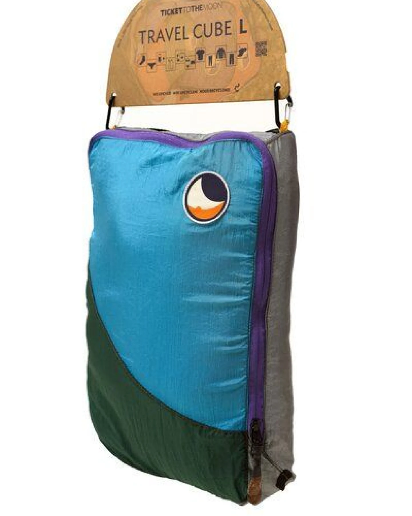 Ticket to the Moon Packwürfel "Travel Cube Large" upcycled – Ansicht 2