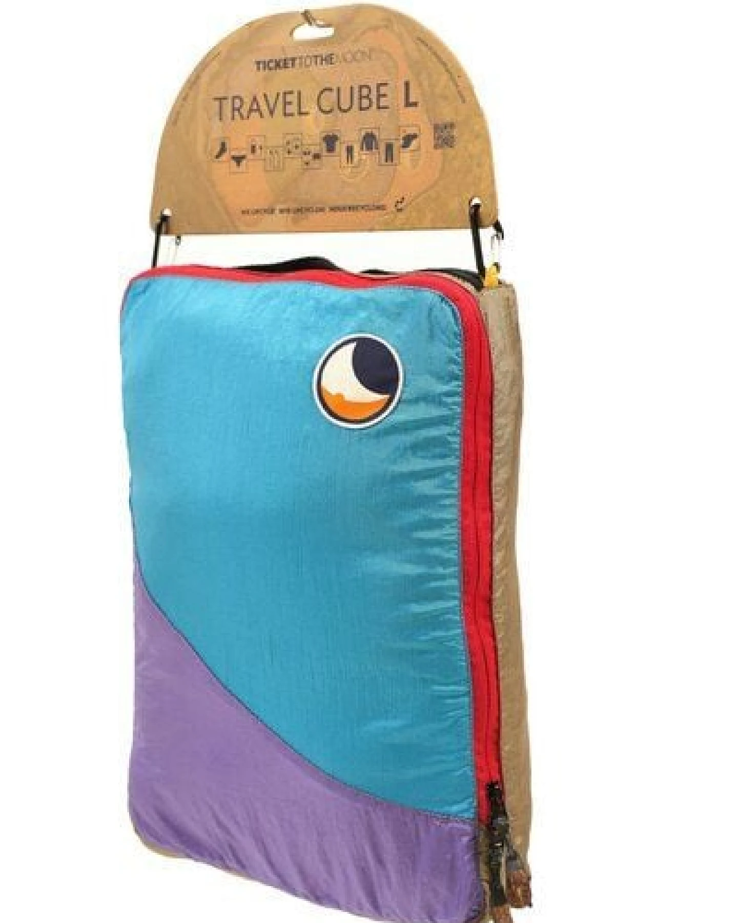 Ticket to the Moon Packwürfel "Travel Cube Large" upcycled – Ansicht 4