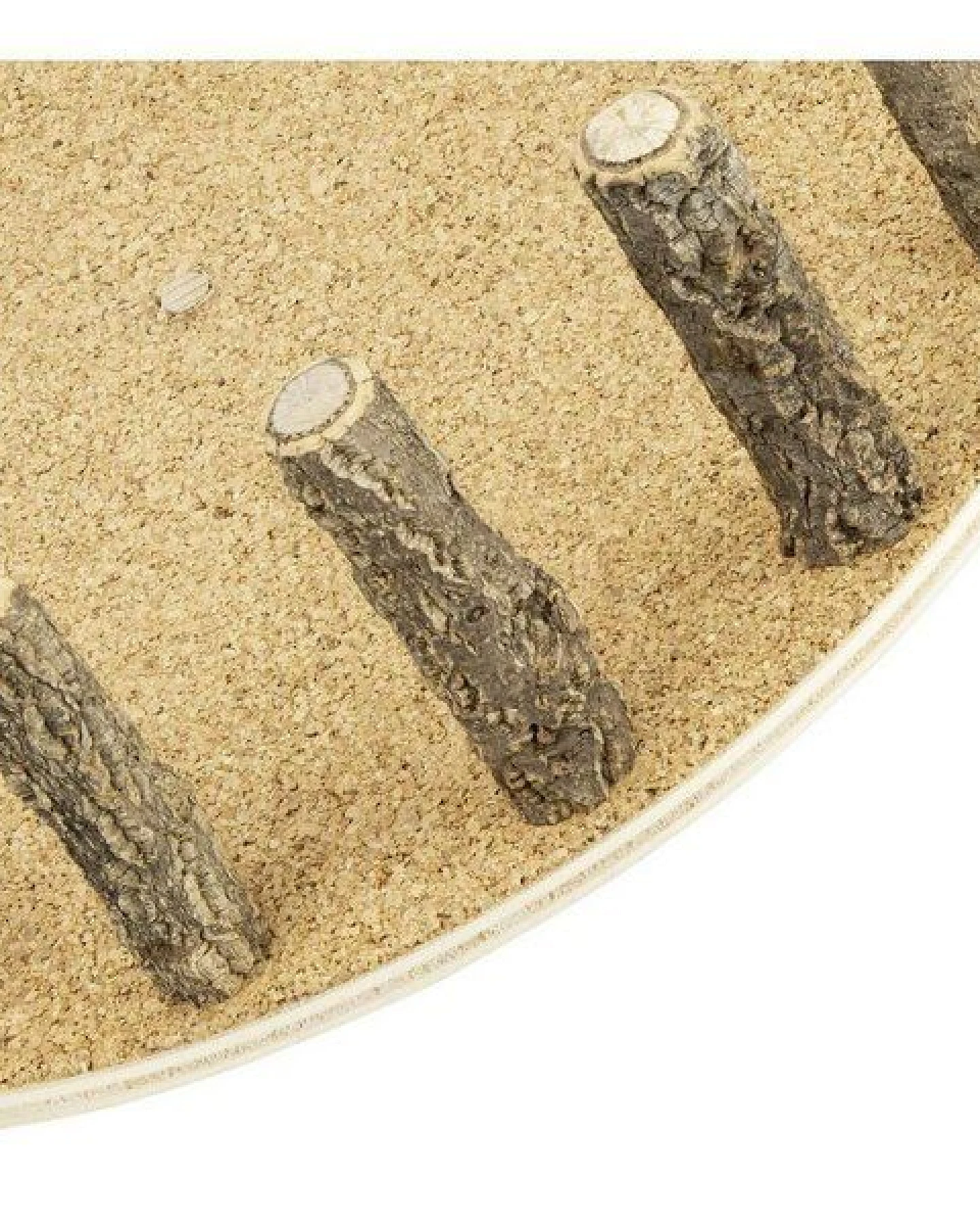 Kork-Deko Großes Vogel-Laufrad 38,5 cm mit Kork-Ästen zur Käfigmontage, Made in Germany – Ansicht 3