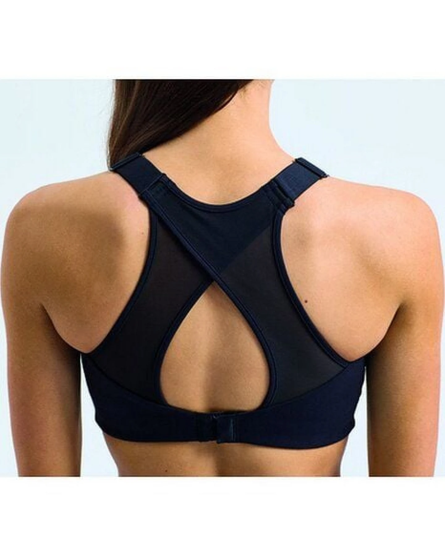 TriDri® Recycled High Impact Sports Bra Sport BH Ringerback – Ansicht 4