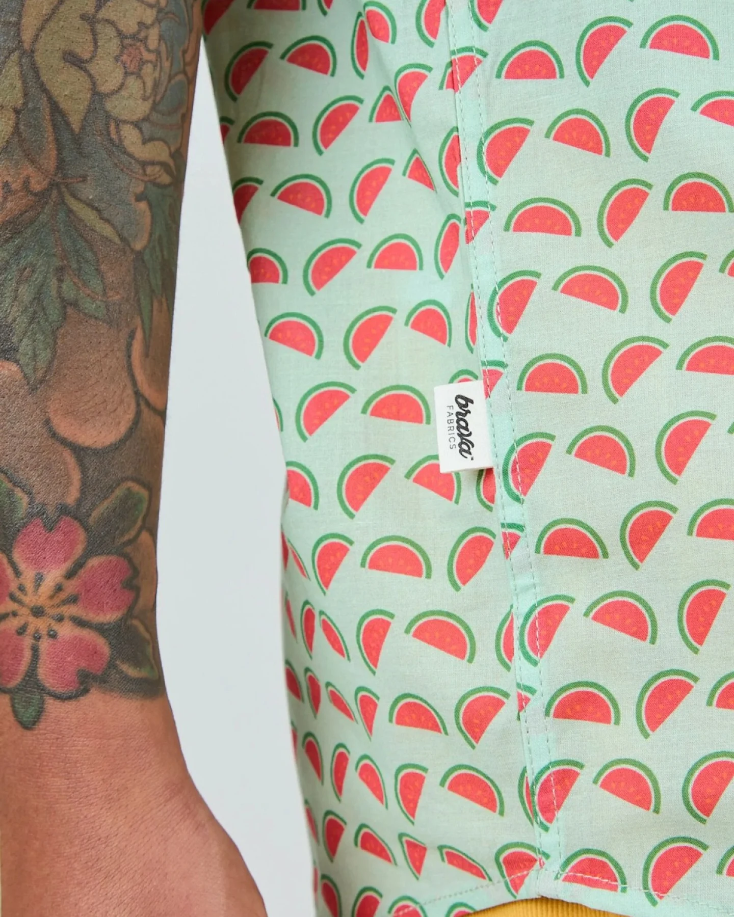 Hemd Watermelon Printed Grün – Ansicht 4