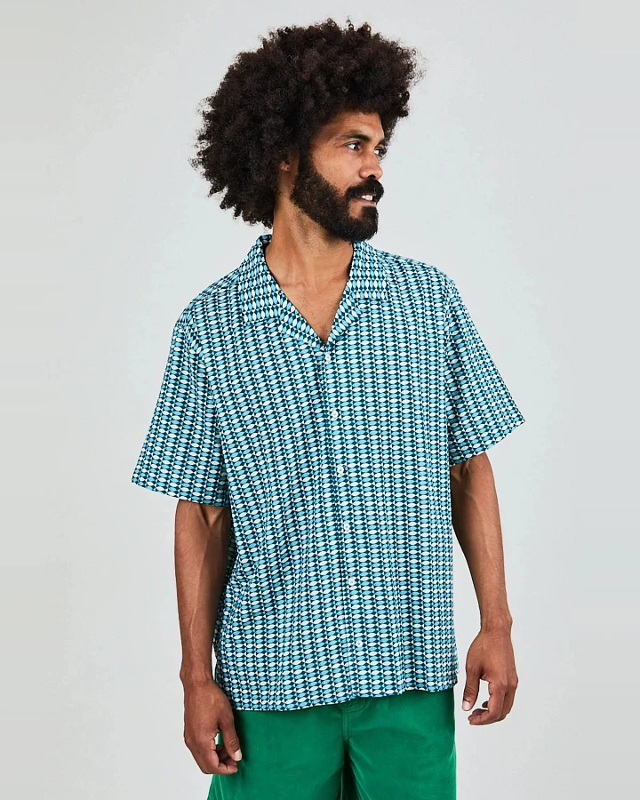 Hemd Sardinas Aloha Blau