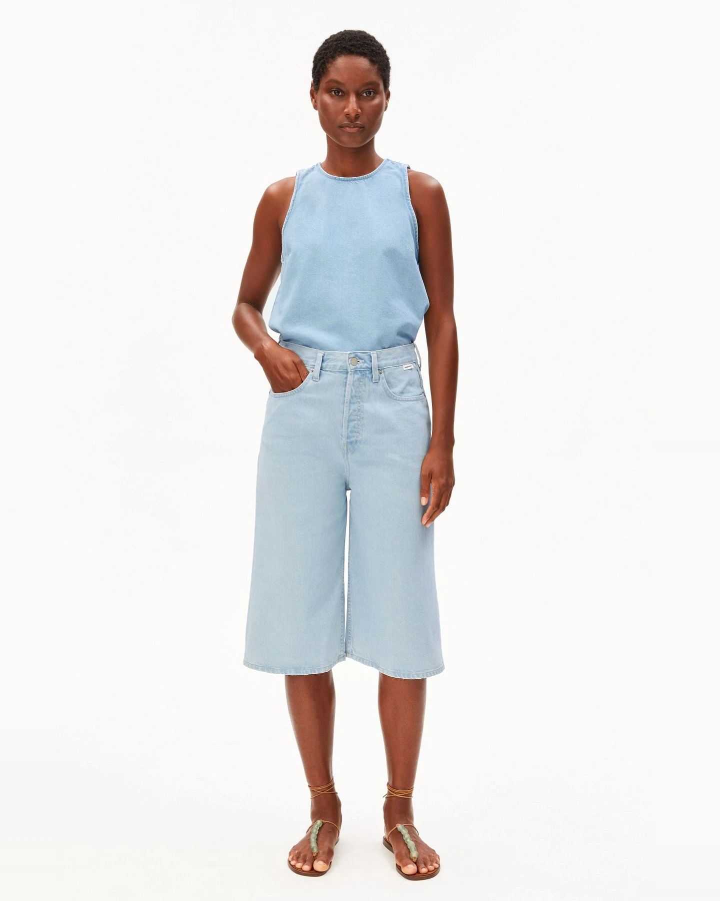 Jeansshorts City Blau – Ansicht 2