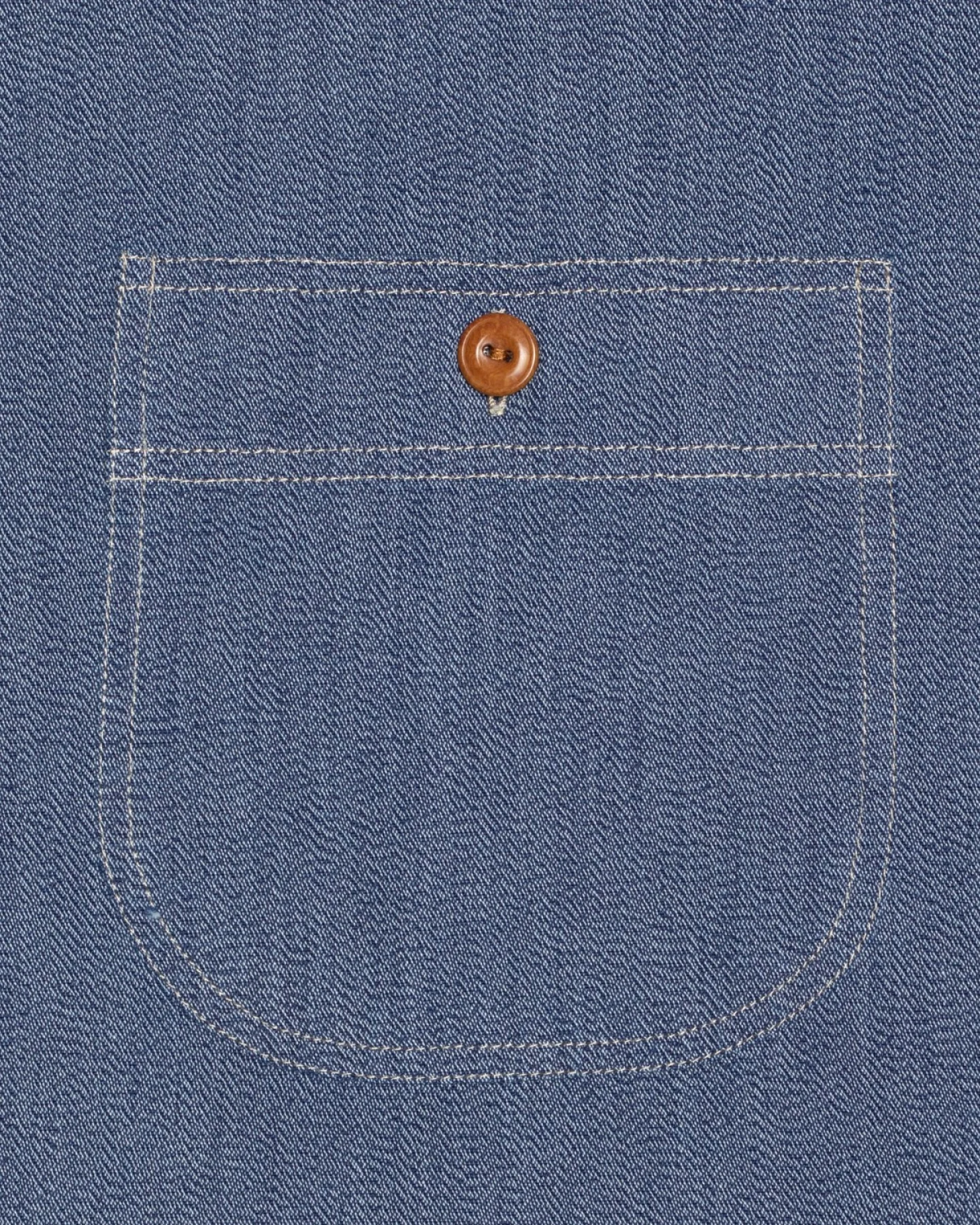 Hemd Julian Chambray Worker Blau – Ansicht 6