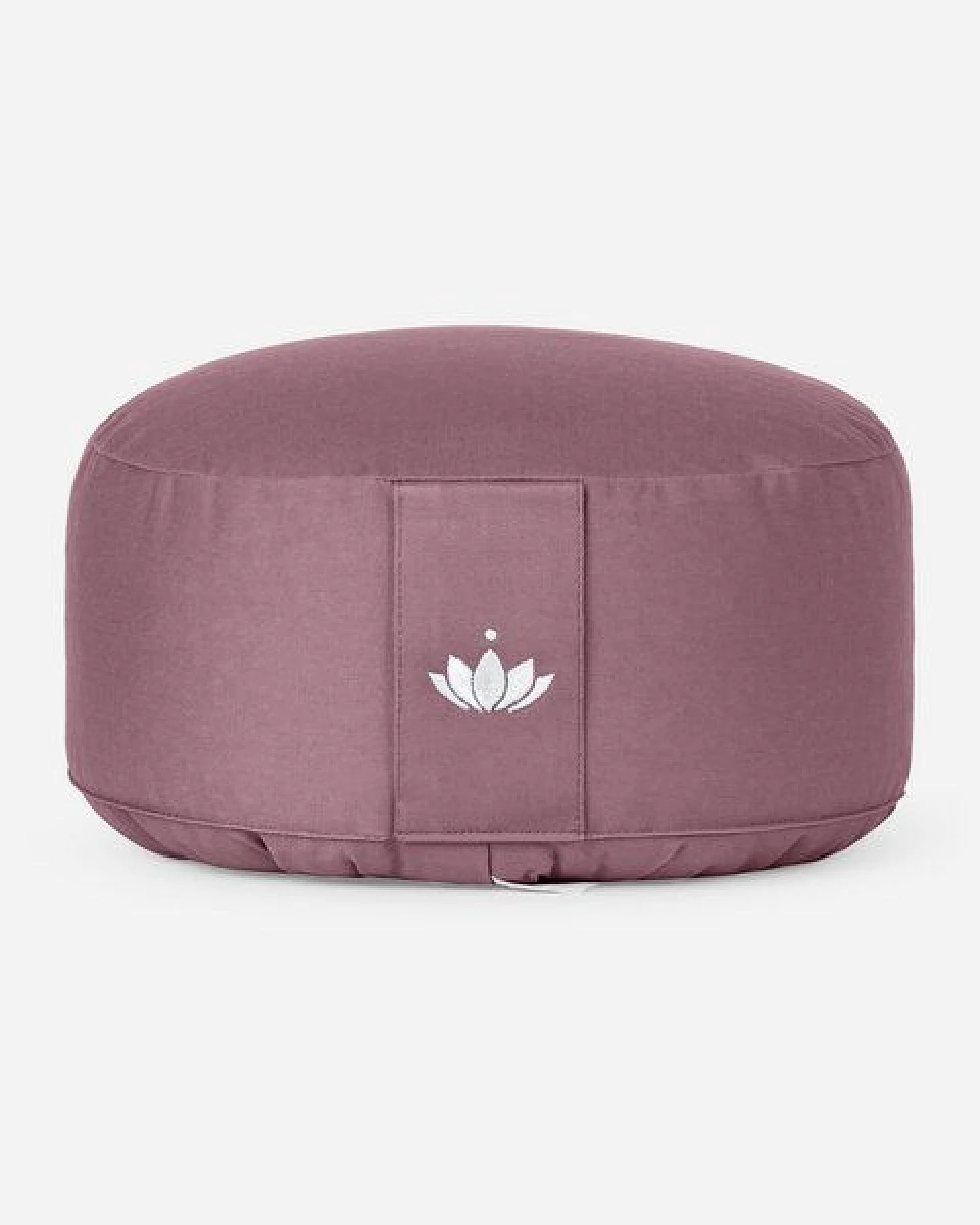 Lotuscrafts Meditationskissen Rund Lotus - Sitzhöhe 15cm - GOTS Zertifiziert – Ansicht 3