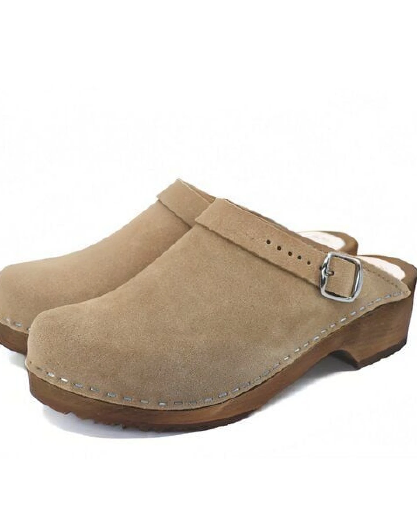 LYCKA - schwedische Holz Clogs von me&myClogs - low heel – Ansicht 3