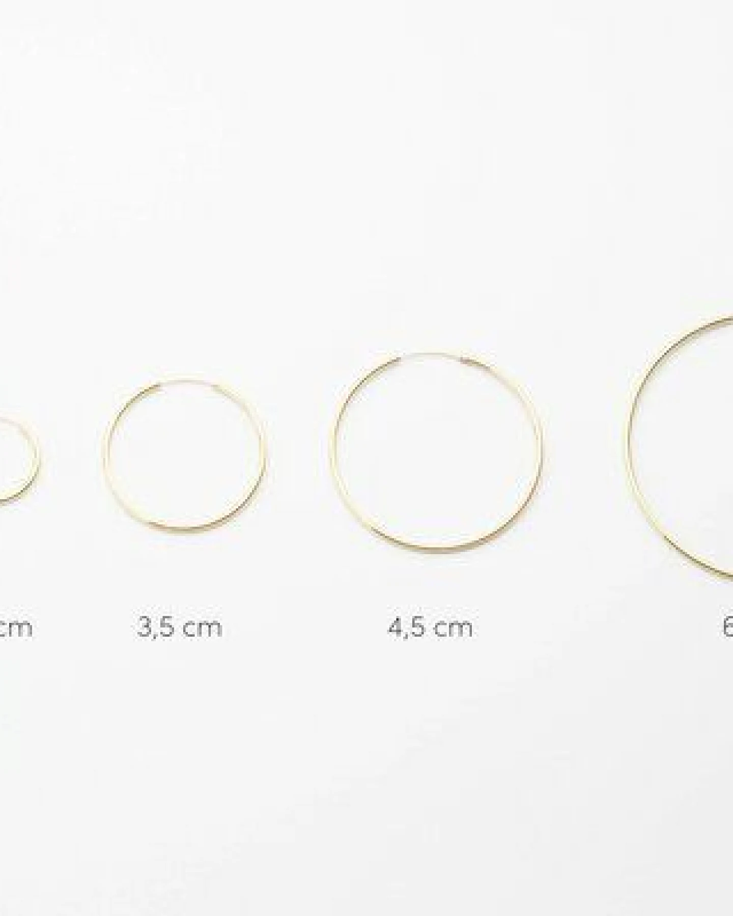 Jewelberry Kreole Basic Hoop – Ansicht 2