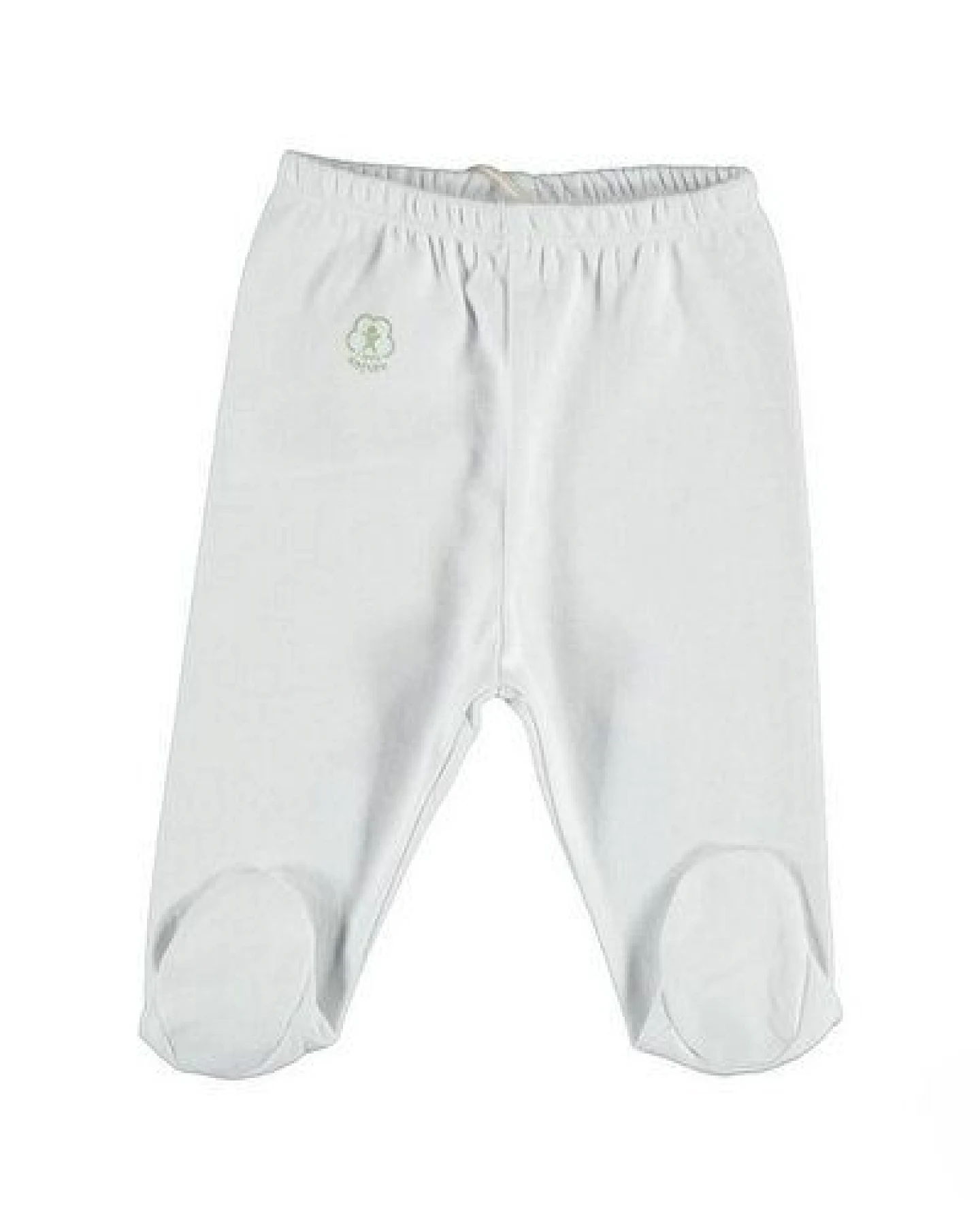 Biorganic Basic Nature Bio-Baumwollhose mit Fuß – Ansicht 2