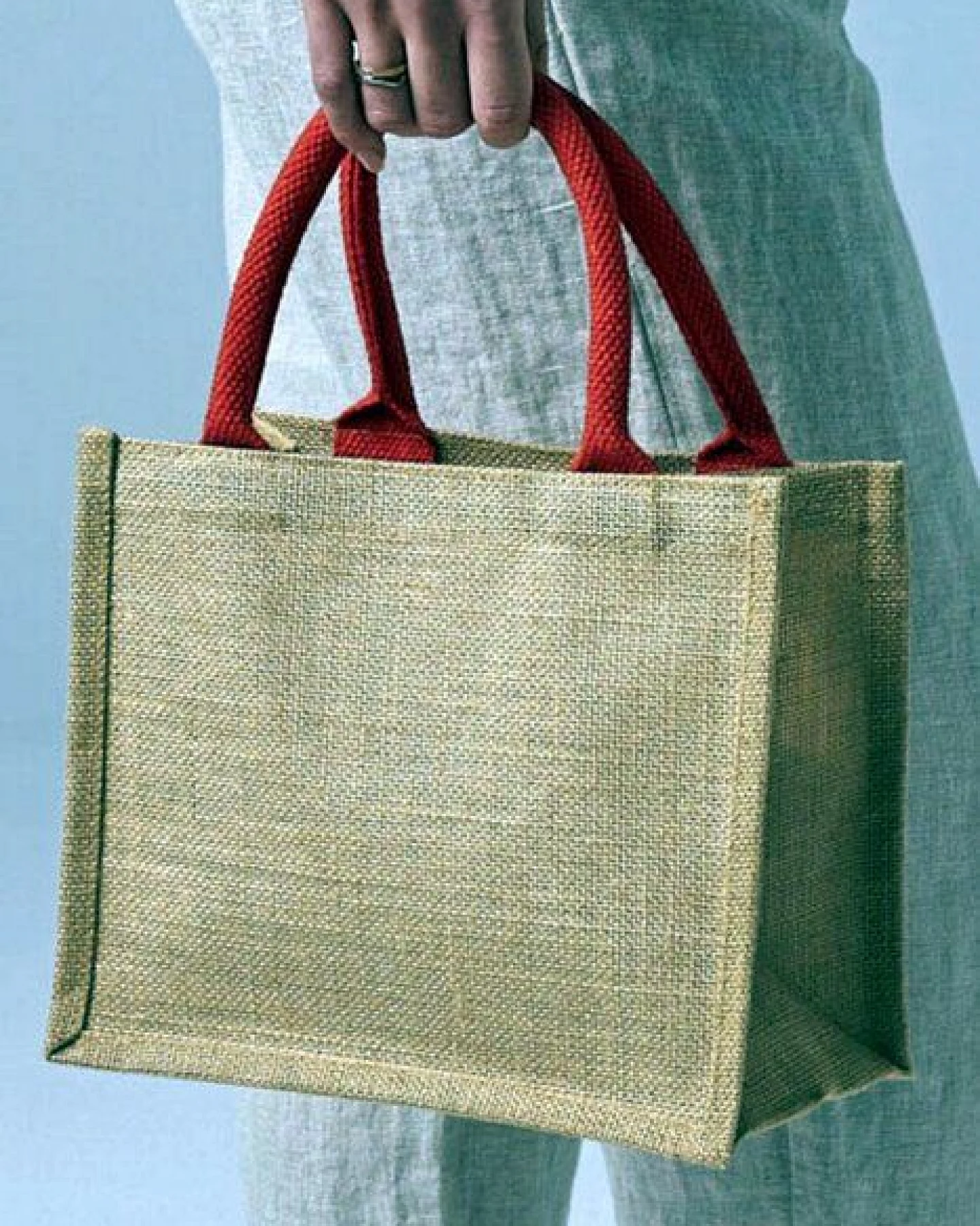 Westford Mill Jute Tasche Gift Bag Geschenktasche – Ansicht 2