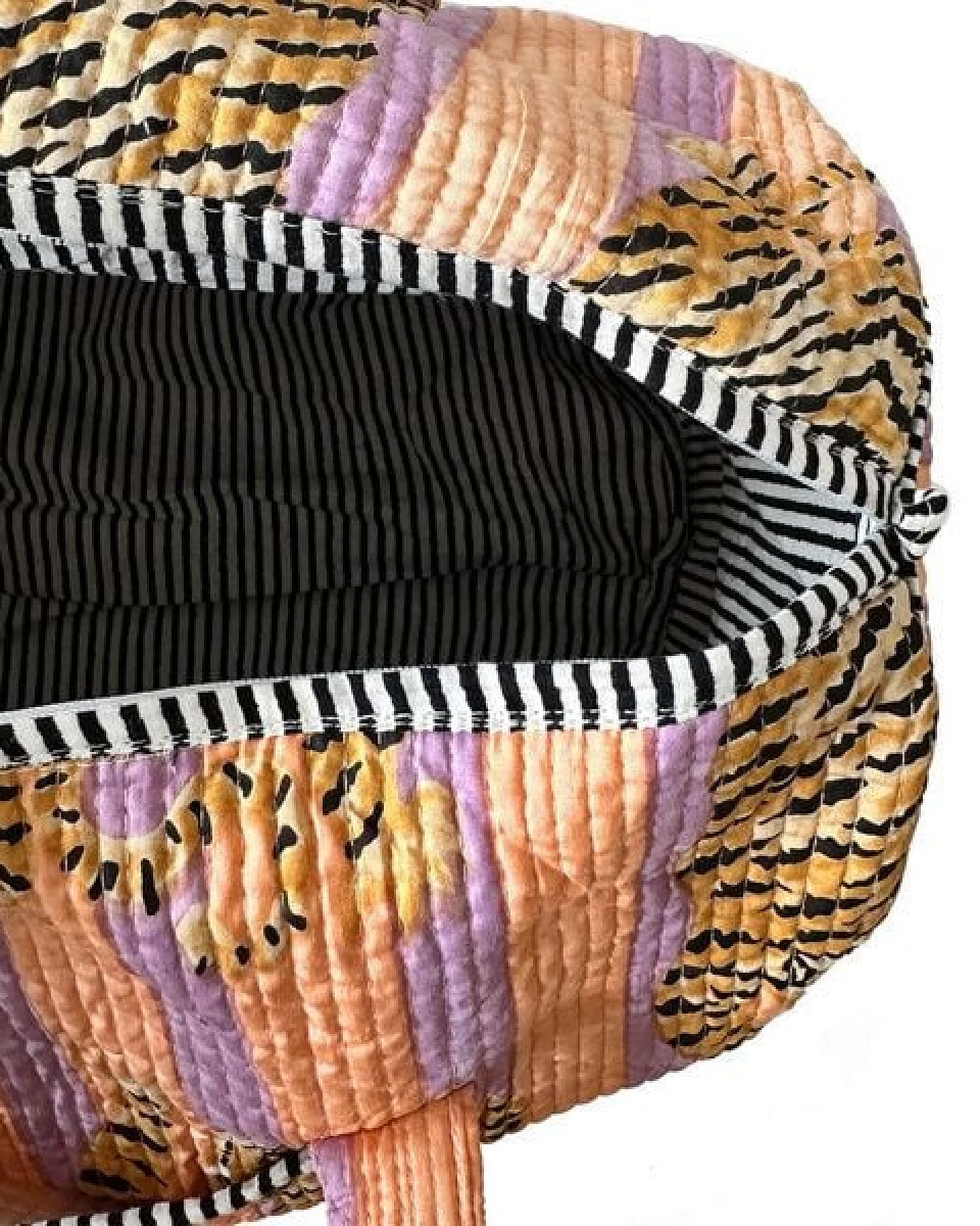 KIKOONI handgefertigte große Baumwolltasche "K. Shopper" – Ansicht 4