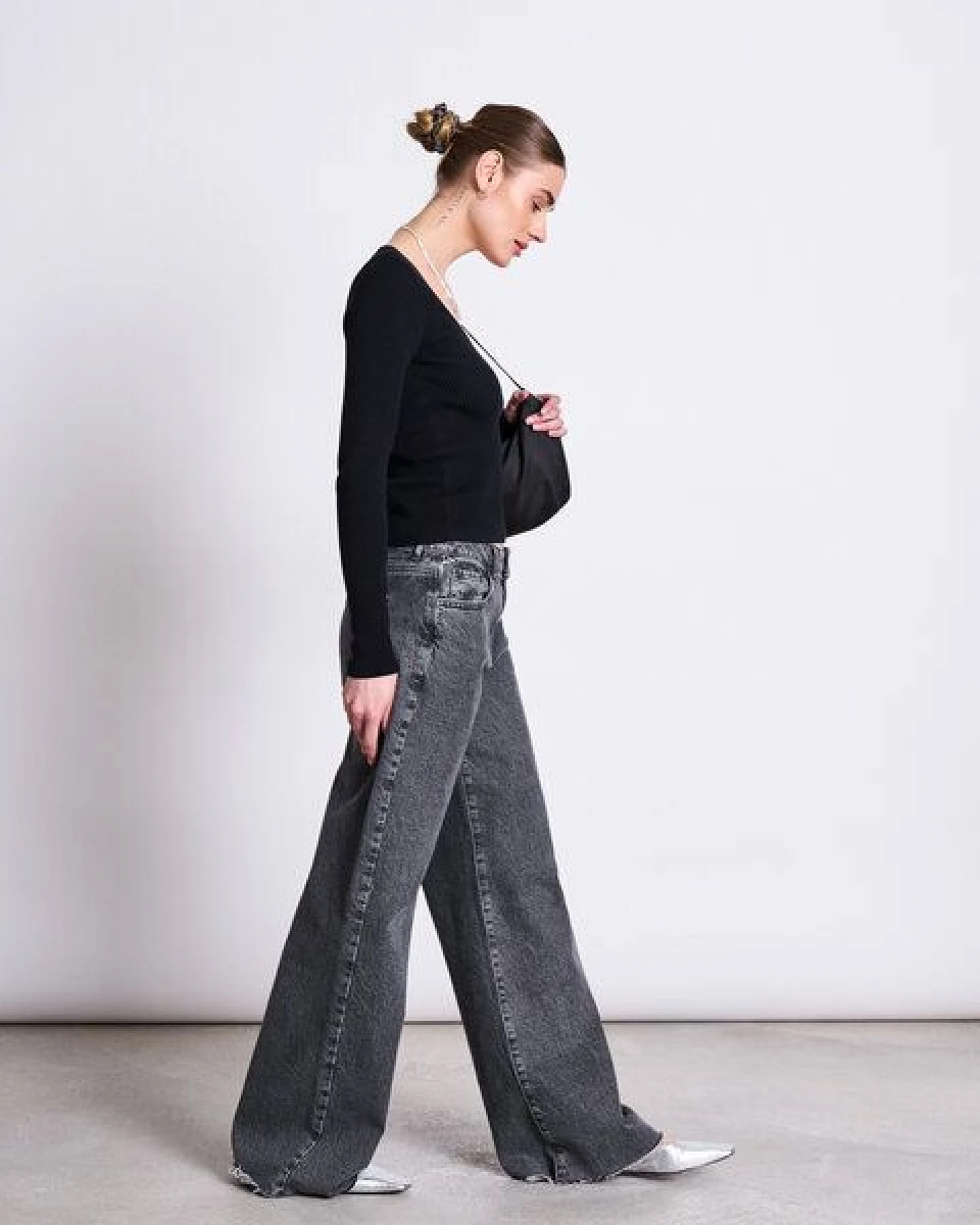 JAN N JUNE Strick Langarmshirt TIGE GOTS – Ansicht 3