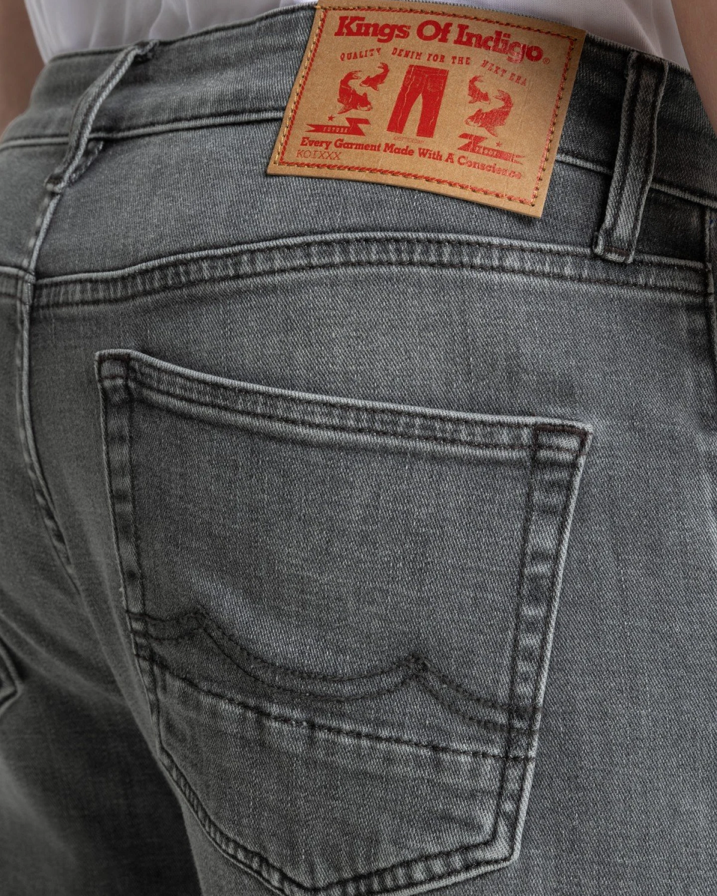 Jeans Charles Sophia Light Grey – Ansicht 4