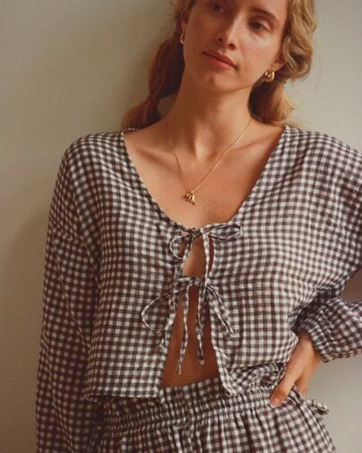 Nénés Wanda Top - Gingham