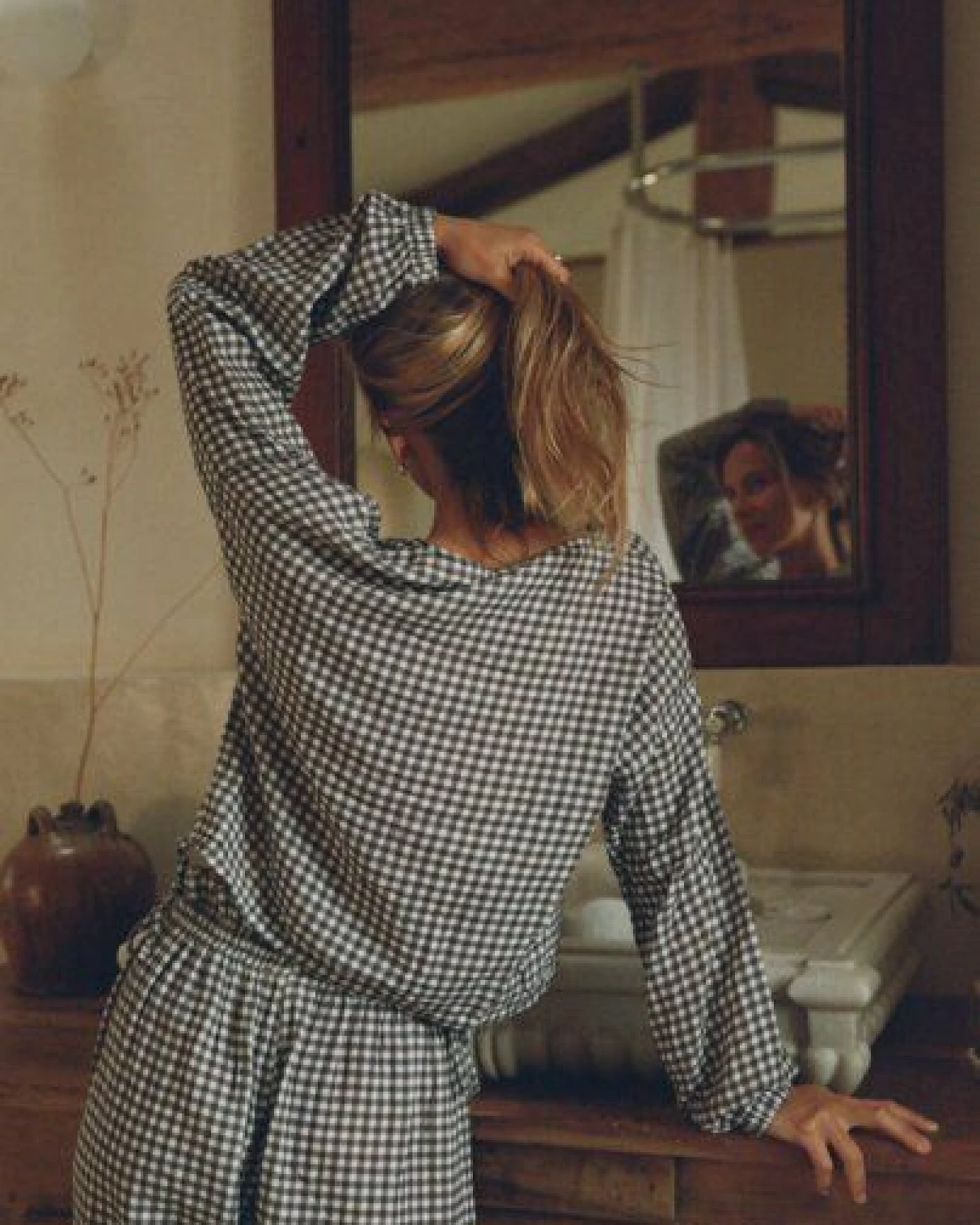 Nénés Wanda Top - Gingham – Ansicht 3
