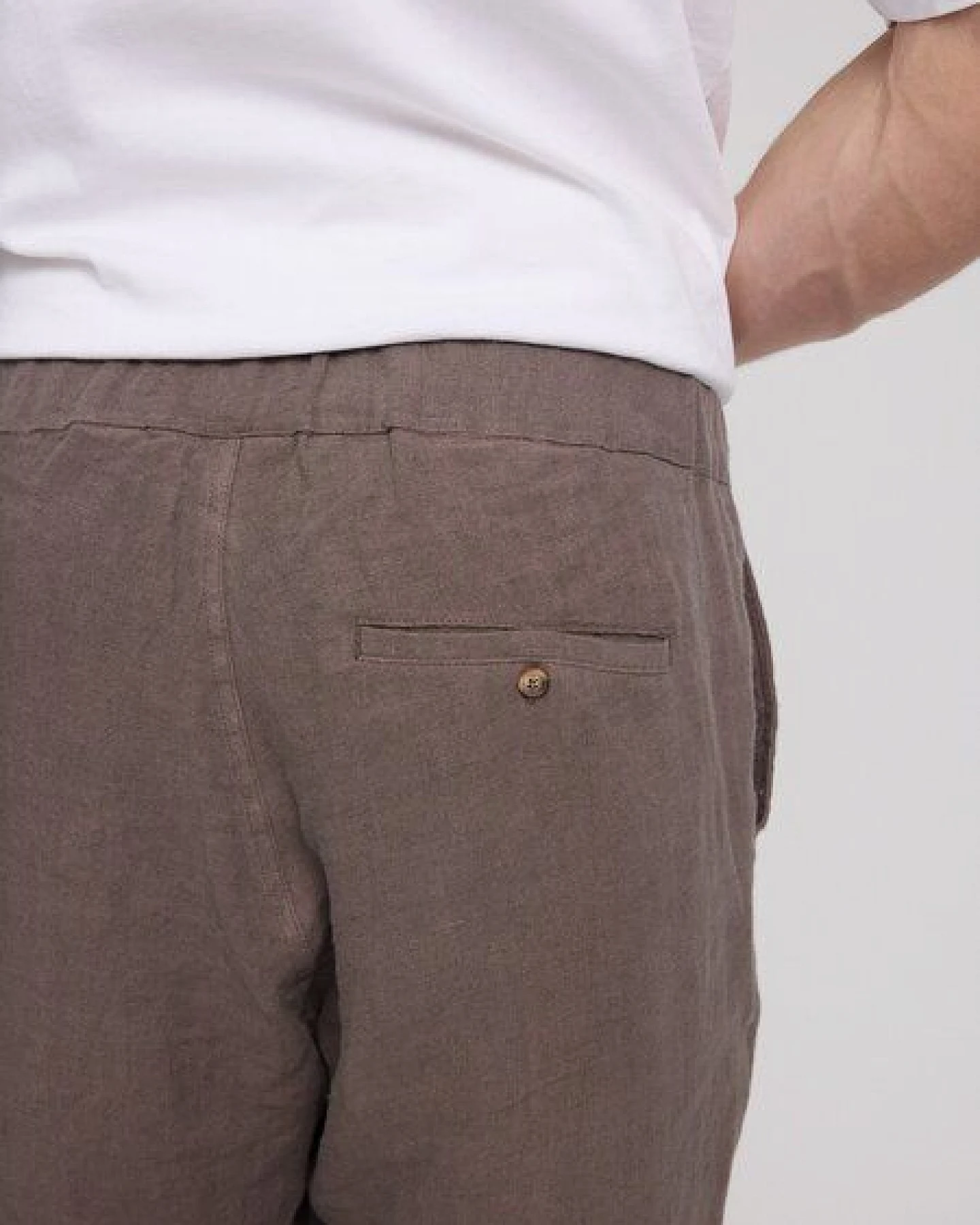 Mazine Hose - Regular Linen - aus Leinen – Ansicht 3