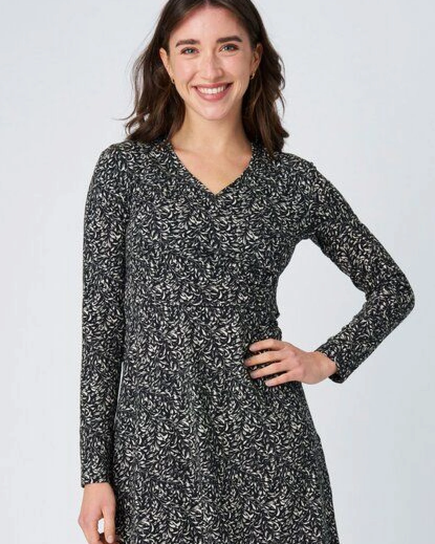 LANA Organic Wickelkleid, Modell Joelle – Ansicht 3