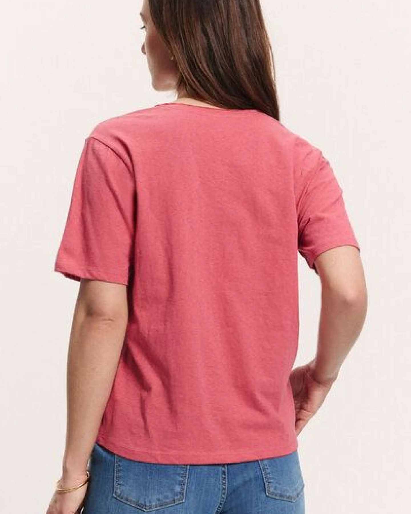 TRANQUILLO Jerseyshirt Liiz aus Leinen (1010001) – Ansicht 2