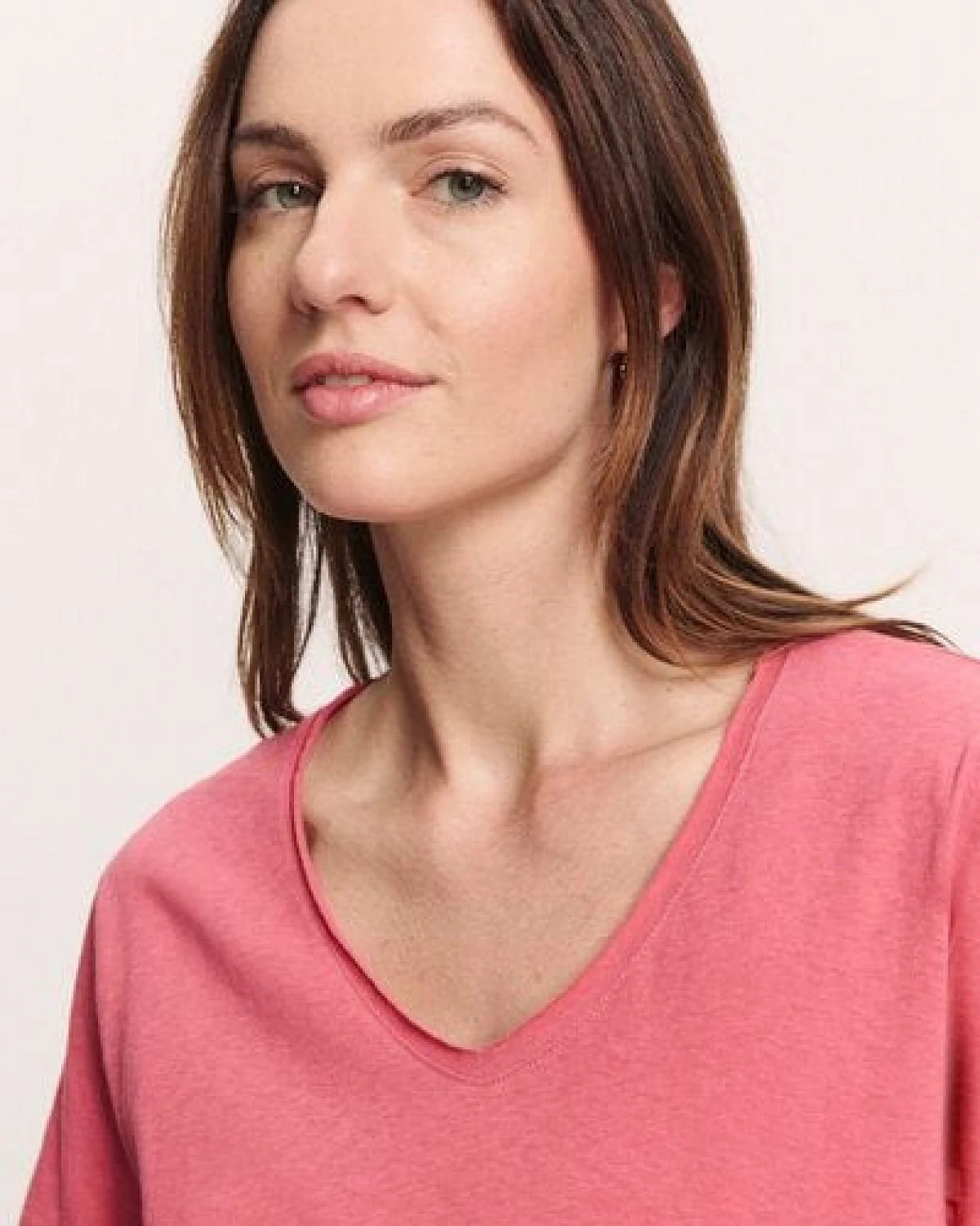 TRANQUILLO Jerseyshirt Liiz aus Leinen (1010001) – Ansicht 3