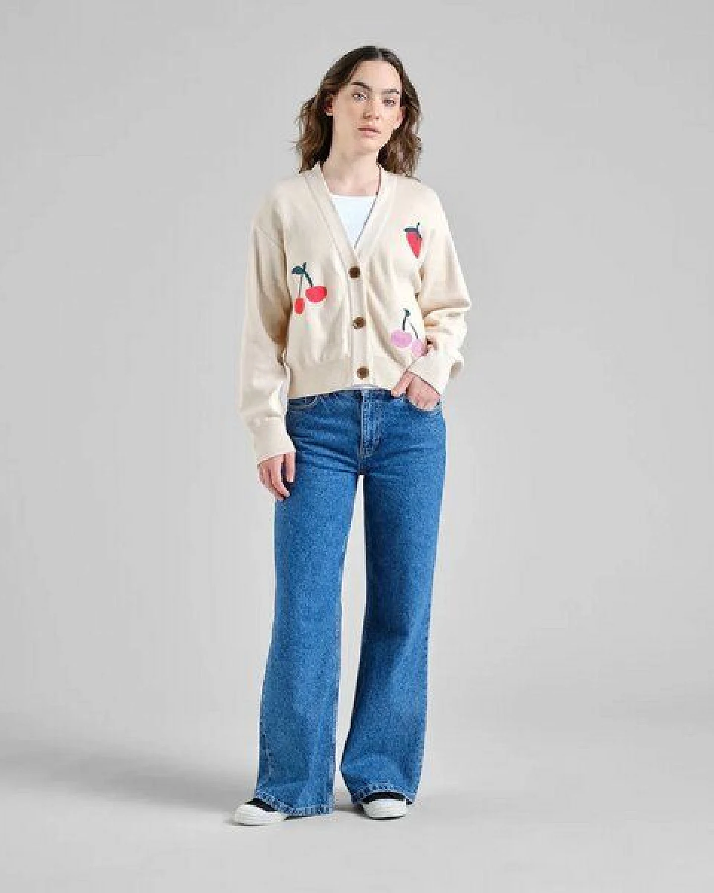 DEDICATED Cardigan Kanan Berries – Ansicht 2